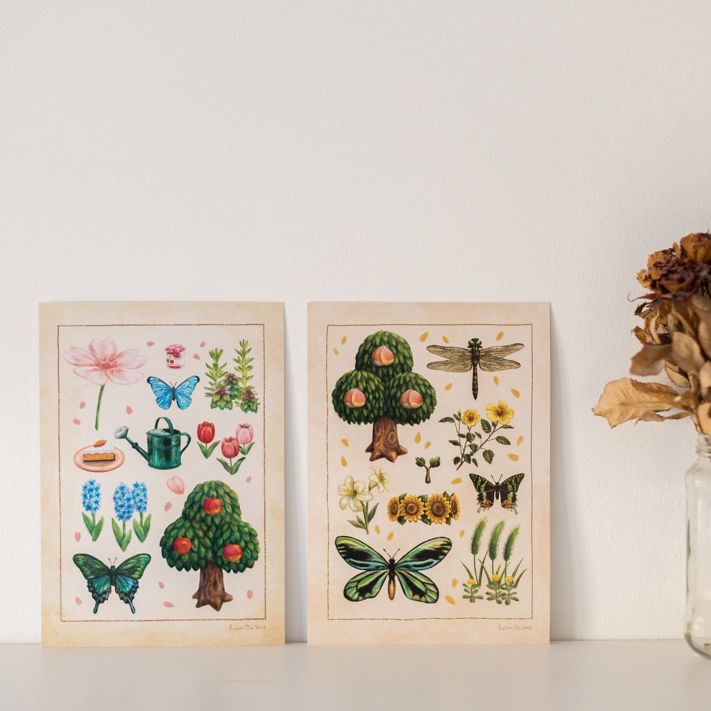 A5 // Summer of New Horizons | illustration, drawing, art print, poster, nature study