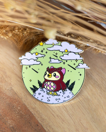 pin // Celeste, meteor shower - hard metal enamel pin