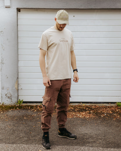 embroidered T-shirt // "i'm sleepy" - cat sleeping positions cotton shirt